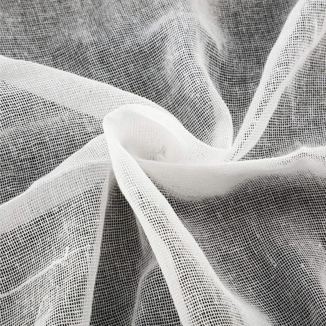 Étamine en Coton Non Blanchi Ultra Fine, 90 x 200 cm (1/5)