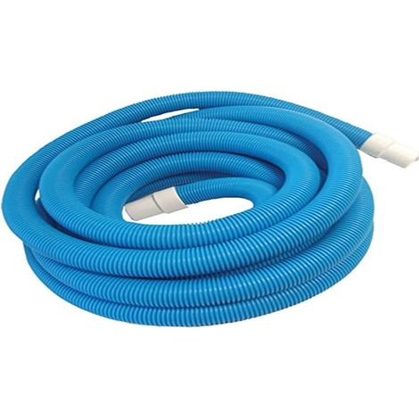 1 Tuyau Flottant Longueur 10m, Diamètre 38mm, Embouts Blancs, Pour Piscine Hors-Sol