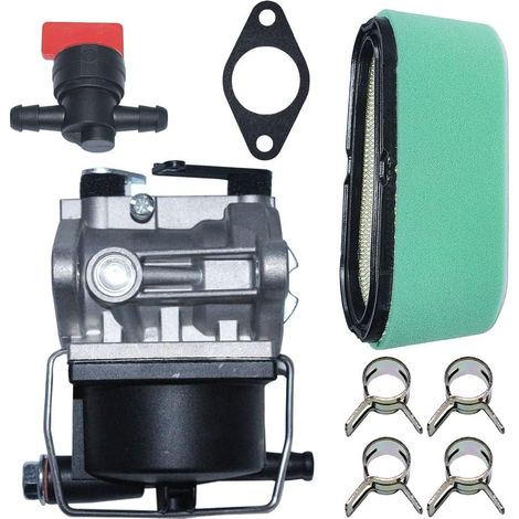 Kit filtre à air pour carburateur, Ohv110 Ohv115 Ohv120 Ohv125 Ohv130 Ohv135 Ov358EA pour Tecumseh 640065A 640065, pour Stens : 520-952 et 056-316, Rotary : 13 153 (1/5)