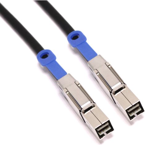 BeMatik - Cable MiniSAS-HD SFF8644 12Gb de 2m