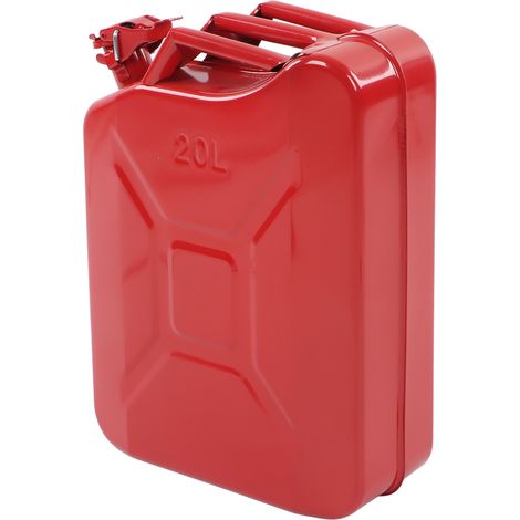 20-Liter-Benzinkanister aus Edelstahl, tragbarer Kraftstoffbehälter mit Selbstentlüftungsanschluss (1/5)