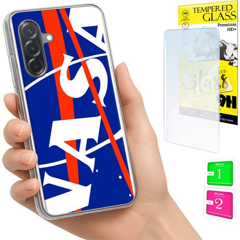 Custodia per Samsung Galaxy A36 / A56, cover fotografica, cover posteriore + vetro 9H (1/5)