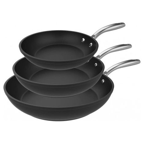 Cecotec Ensemble de Poêles Aluminium Forgé Argenté (1/5)