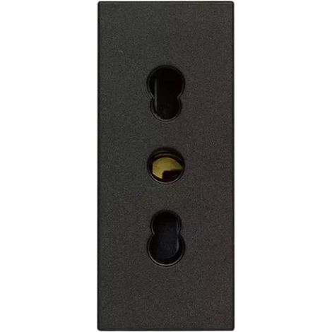 P17/11 vimar line 2p+e 16a-noir-30203.g