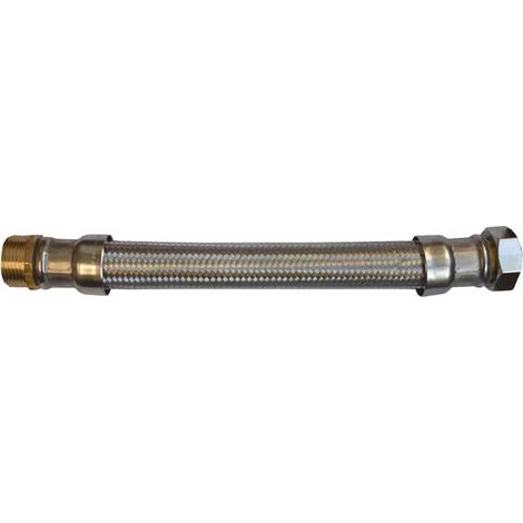 Panzerschlauch DN25, Edelstahl, Flexschlauch 1 Zoll, 800 mm, DVGW (1/3)