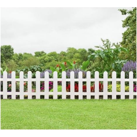 BORDURA DE JARDIN FARM BORDER 0.4X0.79 M BLANCO NORTENE (1/7)