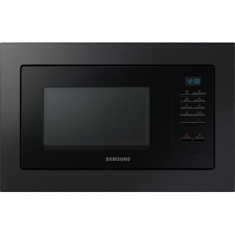 Samsung – Micro-ondes à poser 20L – Puissance 800W – Décongélation rapide – Plateau tournant 25.5 cm – Noir - MS20A7013AB