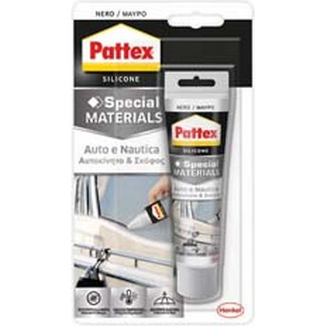6BL PATTEX SILICONE SISTA SILICON 5 NERO AUTONAUTICA - ml.60