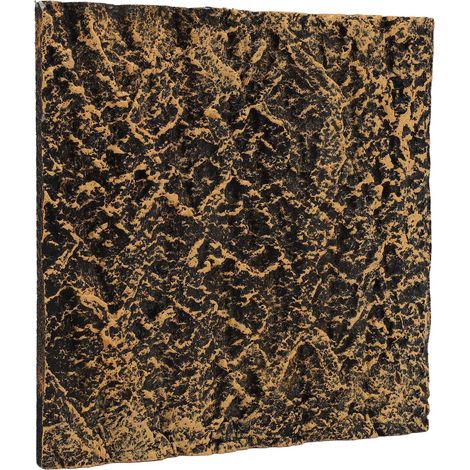 Fond de terrarium rocheux, texture transparente haute simulation, en PU, pour reptiles, avec support pour grimper, 27 x 26,8 cm / 10,63 x 10,55 pouces (1/5)