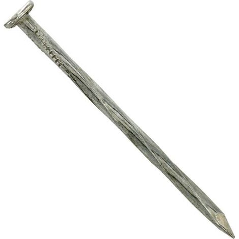 VYNEX - Pointe torsadée TP acier zingué 3.4x70mm 130g