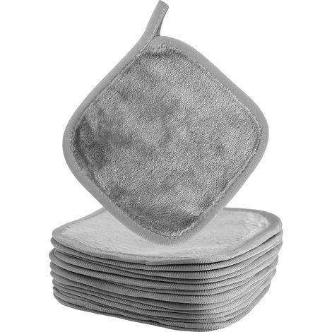 14 salviette struccanti riutilizzabili da 16 x 16 cm (1/5)