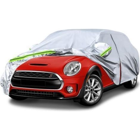 Autoabdeckung Vollgarage für Mini Cooper 5 Türen 2013-2024, Allwetter, Reflektierend, Winddicht (1/5)