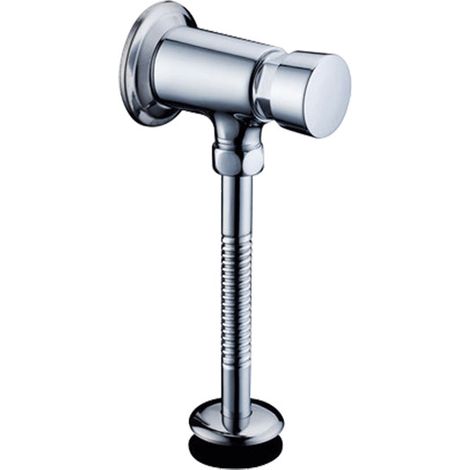 Kaelt - Robinet pour Urinoir, Mitigeur Temporisé Automatique, Chromé, Argent (1/3)