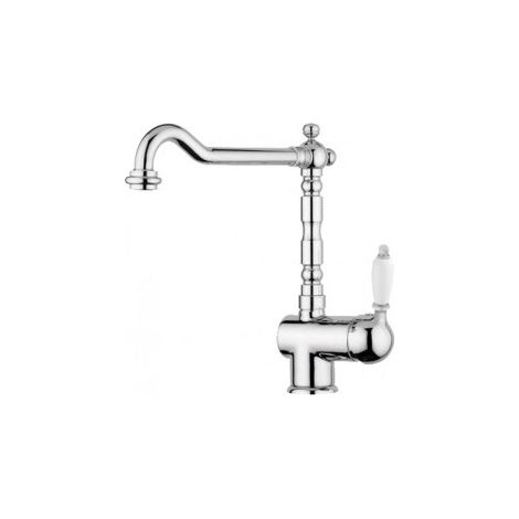 Miscelatore ACQUAMIX 9209 canna girevole stile antico e leva in ceramica (1/3)