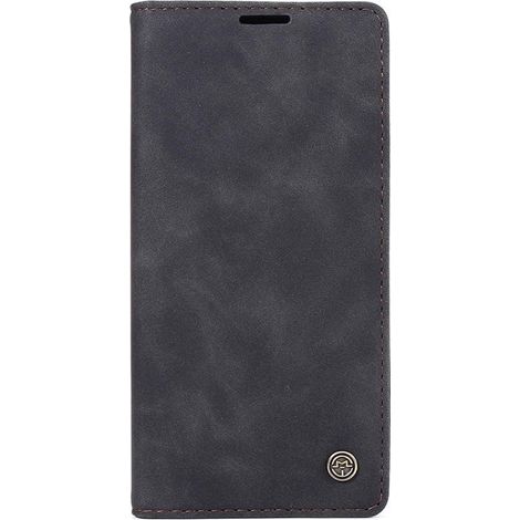 Étui portefeuille pour iPhone 12 Pro Max - Noir - Coque avec rangement cartes (1/5)