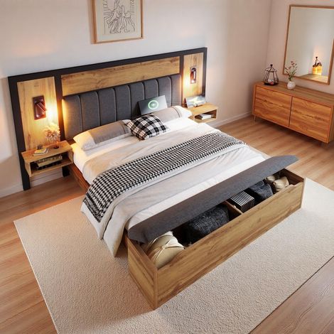 Canapé 2 places avec 2 coussins décoratifs, petite causeuse avec revêtement en velours, canapé moderne capitonné pour salon, chambre, petite pièce, gris 130 x 70 x 80 cm (1/5)