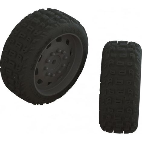 dBoots KATAR 35-085 2.4 Tire Set Glued (1 Pair)