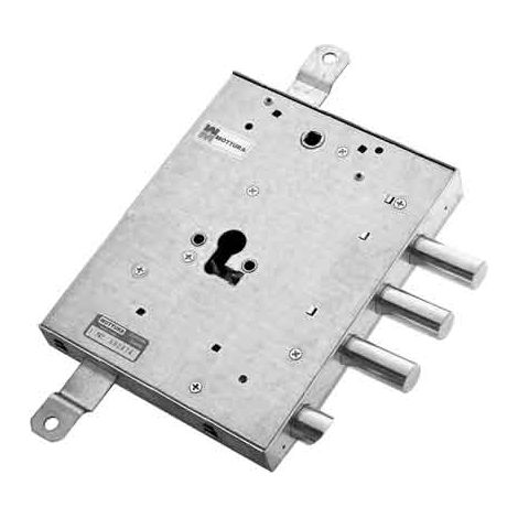 SERRATURA PORTE BLINDATE CILINDRO EUROPEO ART. 89.857 MOTTURA E89 Dx - MOTTURA