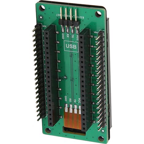 Écran LCD Pico Display 2,19 pouces, interface UART, résolution 240 x 376 (chroma 262K), 5 V, pour Raspberry Pi 4B