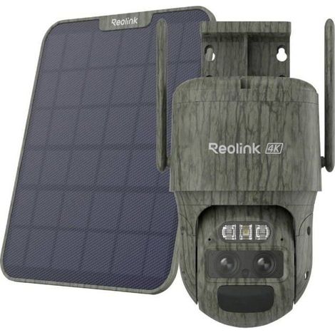 Caméra PTZ - REOLINK - TrackMix G770 4G LET - 4K (8MP) - Zoom 2,8–8 mm - IP65 (1/3)