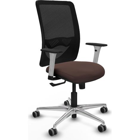 Silla de oficina piqueras y crespo Zulema blanco espuma alta densidad (1/2)