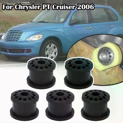 Kit de réparation pour levier de vitesses 5 vitesses (5 pièces) pour Chrysler PT Cruiser 2006 : silentblocs en caoutchouc de tringlerie de boîte de vitesses, boîte manuelle 5 vitesses.