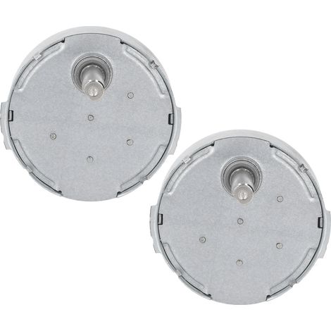 Lot de 2 moteurs synchrones AC 50TYC 5-6 tr/min bi-sens fort couple silencieux pour plateau tournant AC100-127V (1/5)