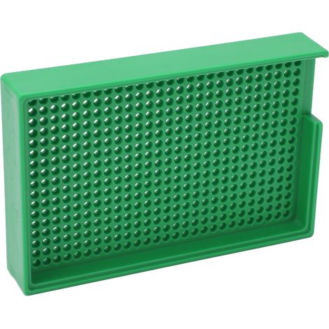 Plateau de rangement de vis à trous multiples en forme de V, à ouverture uniforme, pour applications industrielles, 1,5‑2 mm/0,06‑0,08 po (459 trous) (1/5)