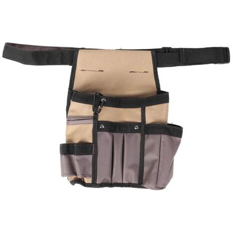 Pair - Sac de Taille de Jardin, Sac de Ceinture Multifonctionnel Portable pour Outils de Jardinage, Ceinture réglable (1/5)