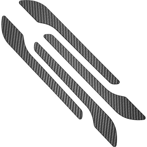 Lot de 4 couvre-poignées de porte en fibre de carbone pour Tesla Model 3 et Y 2017-2024, 4pcs D'Accessoires De Protection De PoignéE ExtéRieure, Accessoires extérieurs de voiture (1/5)