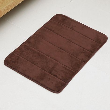 Tapis de sol en rouleau antidérapant à séchage rapide pour la maison (marron) (1/5)