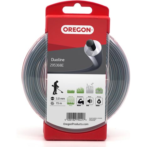 Oregon Duoline Freischneidefaden 3,0 mm Durchmesser, 15 m Länge