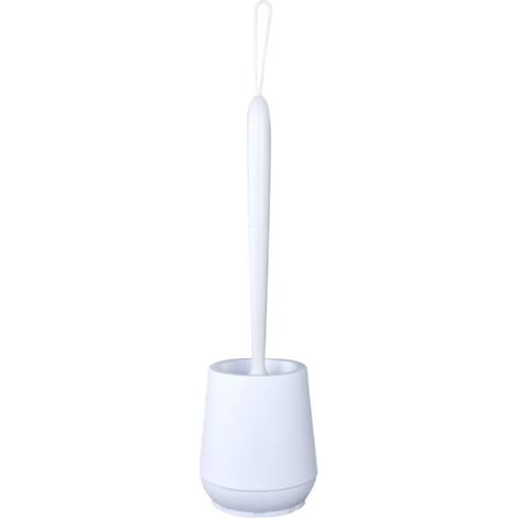 Brosse WC Silicone avec Support – Ensemble Hygiénique Toilette, Poils Souples, Manche Long, Idéal Salle de Bain et Nettoyage Profond (1/5)
