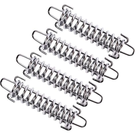 Sonnensegelfedern – 10 x 3 cm – Für Campingzelte und Markisen – 4er-Pack (1/5)