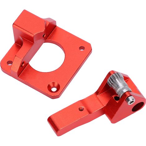 Kit d'extrudeuse pour imprimante 3D CR'10S, connexion à double rail coulissant, profil d'extrusion rouge, consommables de 1,75 mm (1/5)