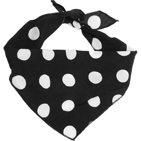 Bandana pour chien mignon, tendance, confortable, en coton doux, pliable et portable, style triangulaire, taille S (1/5)