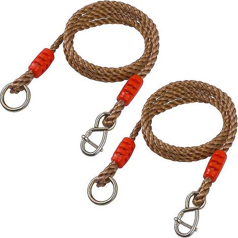 1 paire de cordes pour balançoire à arbre