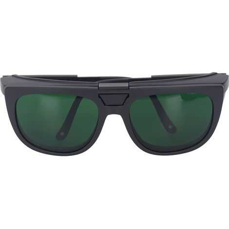 Schweißerbrille, WIG-Schweißerschutzbrille mit Klappdeckel, komfortabel für die Arbeit, hellgrün, IR3.0 (1/5)