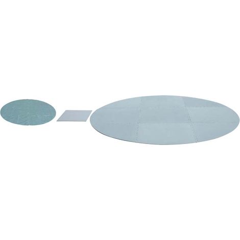 GARDENIA Tappeto base protettivo per piscina idromassaggio gonfiabile Ø 211x0,5 cm