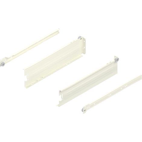 Blum Metabox Teilauszug 350mm C15 Zargenhöhe 86mm,                        RAL9001 Steckversion