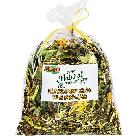 HIERBAS NATURALES PARA CONEJOS MEZCLA DE HIERBAS DETALLES DE LAS HIERBAS ALEGIA 100G (1/4)