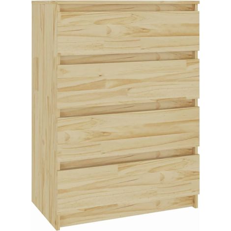 Standschrank 60x36x84 cm Massivholz Kiefer