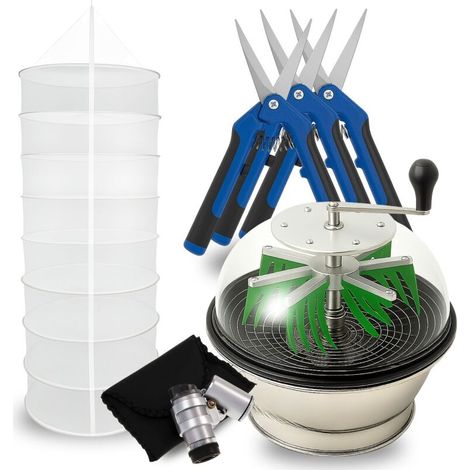 Grow Ernte Set Maschine M Erntemaschine Trimmmaschine Erntezubehör (1/5)