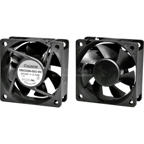 Sunon MF60251VX1000UA99 Axiallüfter 12 V/DC 45.86 m³/h (L x B x H) 60 x 60 x 25 mm