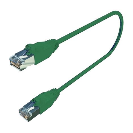 cordon de brassage rj45 catégorie 6 sftp longueur 1 mètre vert