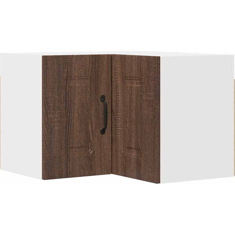 Meuble mural de cuisine,Armoire de cuisine avec étagère Chêne brun 57 x 57 x 40 cm CFW36263 (1/5)