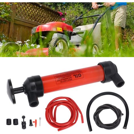 Kit d'extracteur d'huile manuel et de tube guide d'huile pour voiture, outil d'aspiration d'huile à double usage pour l'extraction d'huile et le gonflage d'air. (1/5)