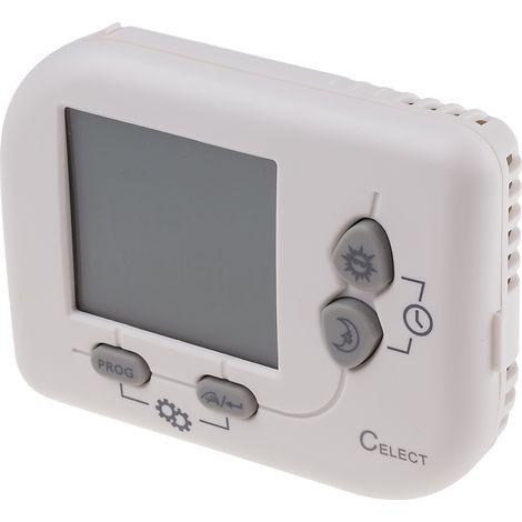 Thermostat avec Ecran LCD avec rétroéclairage RS PRO, 10A, 240 V c.a. ( Prix pour 1 )