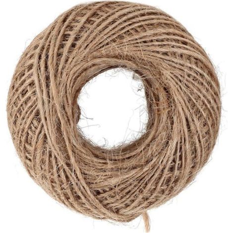 de jute naturelle de 100 m pour la décoration de lampes et l (1/5)