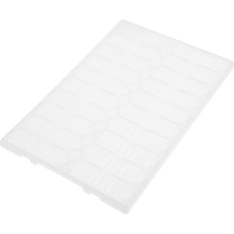 Plateau de Rangement pour Diapositives Emplacements Numérotés Capacité 20 Lames en Plastique Rouge et Feuille de Contenu Couleur Aléatoire pour Microscope Laboratoire (1/5)